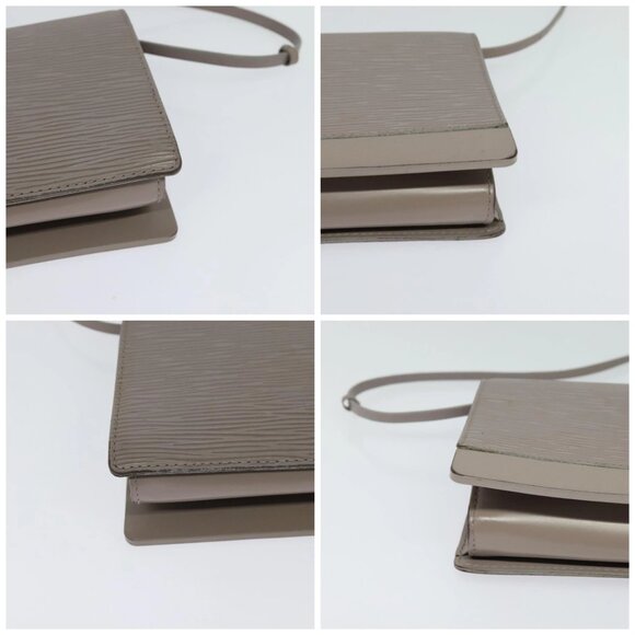 LOUIS VUITTON Epi Honfleur Clutch Bag Lilac M5273B LV Auth 116972 - Picture 16 of 16